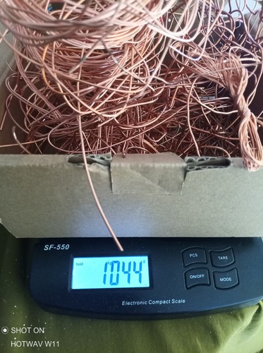 Copper wire scrap - copper, dry