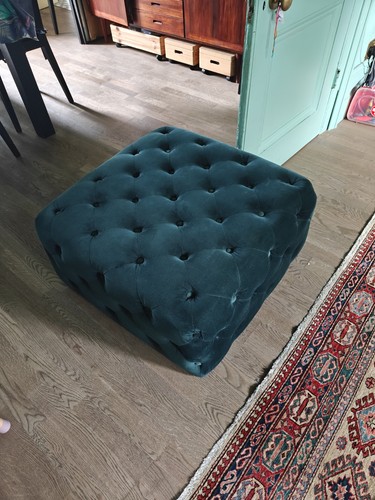 Footstool pouffe comfortable - pouffe,