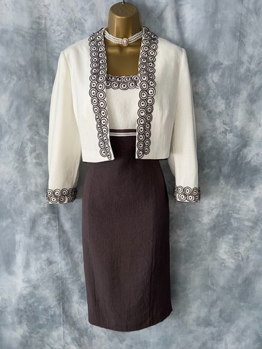 Stunning gold cream brown 2pc - stunning, cream/brown