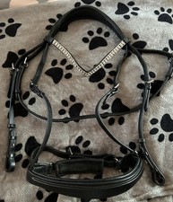 JOHN WHITAKER  LYNTON COMFORT CAVESSON BRIDLE BLACK COB