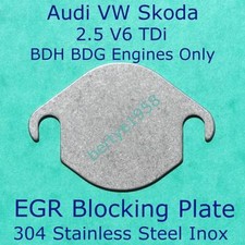 EGR Valve blank off plate V6