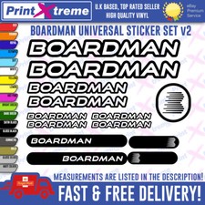 BOARDMAN BIKES Decal Stickers