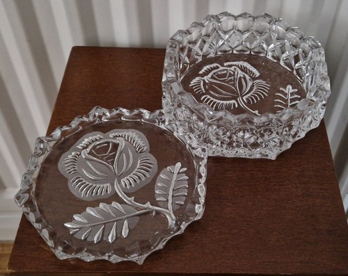 Vintage hofbauer cut glass - vintage,