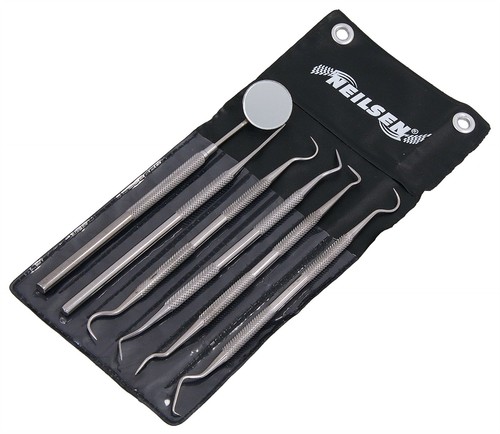 6pc stainless steel dentist - 6pc,