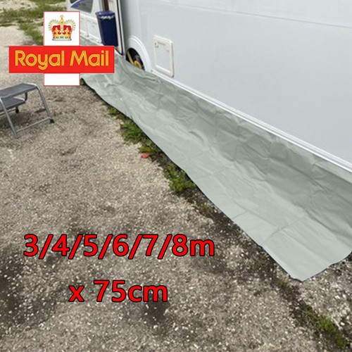 Caravan awning draught skirt - caravan,