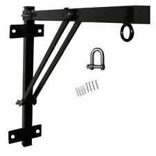 Maxx Heavy Duty 2ft Folding Punch Bag Wall Bracket Steel Mount Hanging Boxing Ba