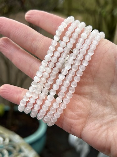 Selenite satin spar crystal - /,