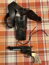 HAHN "45" BB Gun CO2 Single Shot Revolver W/ HAHN FAST DRAW HOLSTER BELT & Pouch