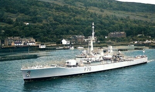 Royal navy leander class - royal,