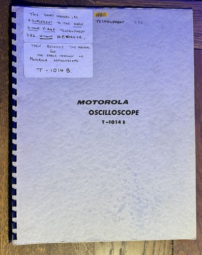 Telequipment c32 motorola - /,