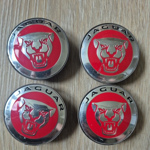 Jaguar red alloy wheel - alloy,