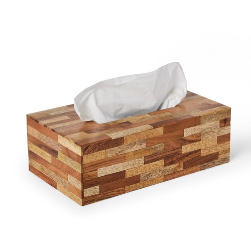 Tissue box holder wooden - box,