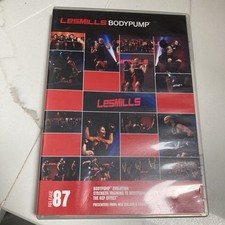Les Mills BODYPUMP BODY PUMP 86 DVD CD And notes 