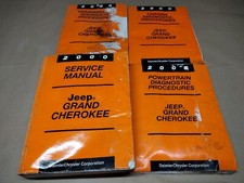 2000 Jeep Grand Cherokee factory diagnostic Service manuals