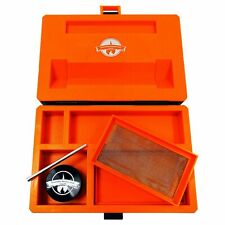 CheekyOne Smokers Club Midi Rolling Station Smoking Box - With FREE Grinder