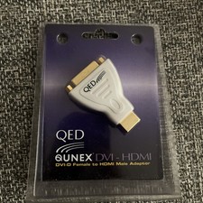 New Genuine QED QUNEX DVI - HDMI Adaptor