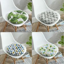 2PCS Thick Round Seat Pads Patio Dining Cushions Garden Booster Comfort Decro UK