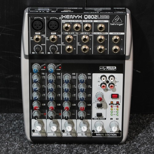 Behringer xenyx q802usb - behringer, usb