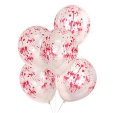 Pack Of 5 Blood Splat Balloons