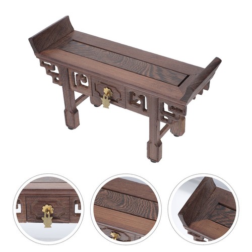Wood carving display stand - wood,