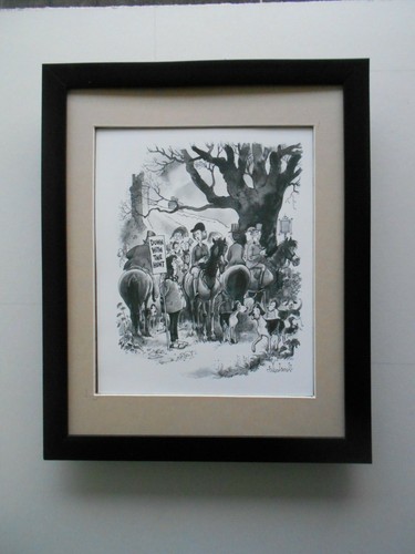 Norman thelwell black - an, white