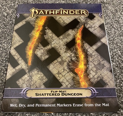 Pathfinder flip mat shattered - pathfinder,