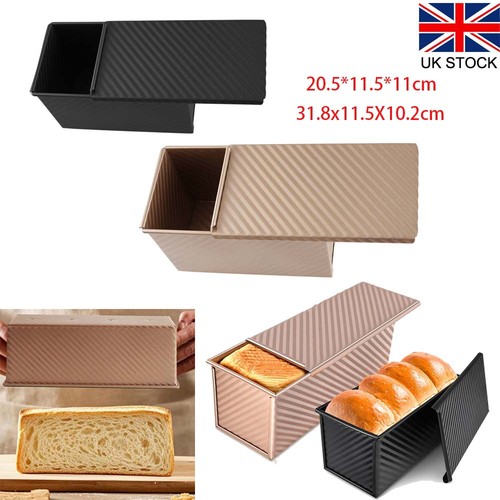 Rectangle non stick toast - toast, box