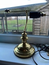 Vintage Bankers Brass Desk
