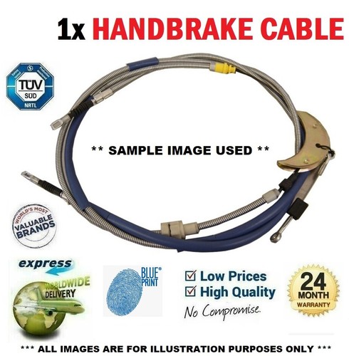 Rear left brake cable - left,