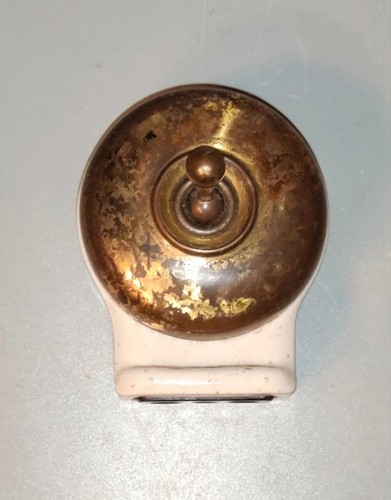Antique crabtree c1126 brass - crabtree,