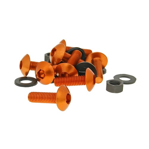 Vicma aluminum nuts set m5x16 - set,