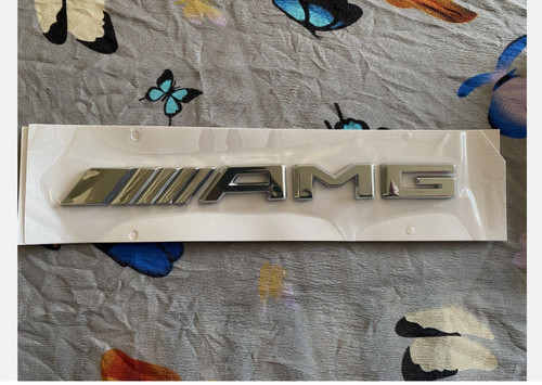 Chrome amg letters trunk - amg,