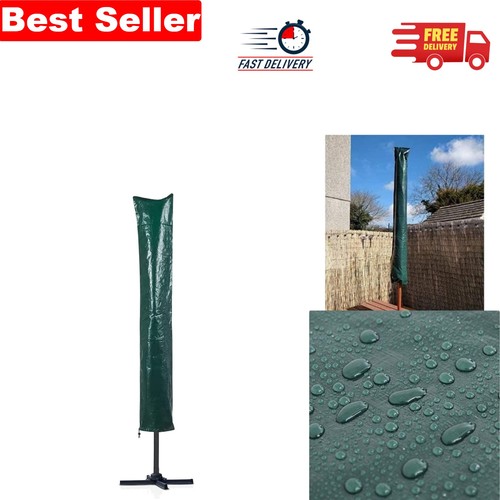 Durable green garden umbrella - durable,