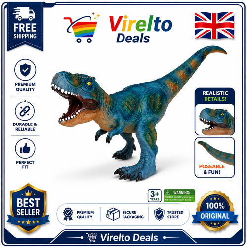 Dinosaur toy rex - rex, blue