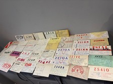 48 x Vintage QSL QSO Cards