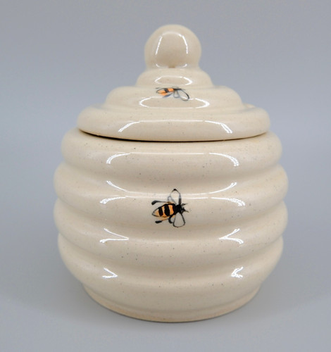 Studio pottery ceramic honey - ceramic,