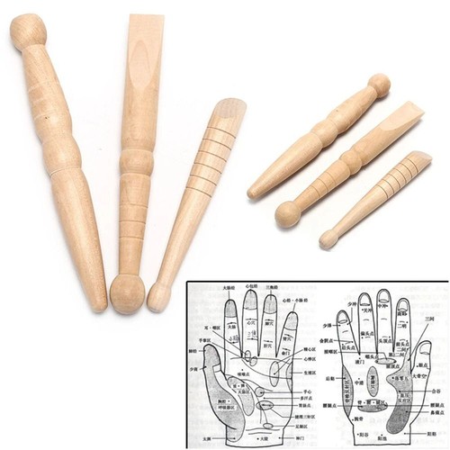 Reflexology massager wooden - reflexology,
