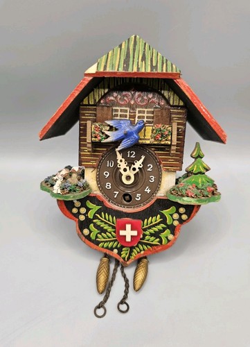 Little swiss chalet bird - chalet, &