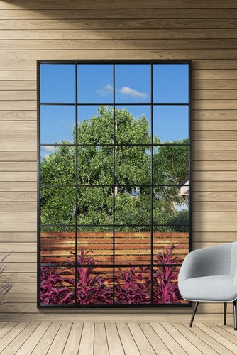 Extra large black window - large,