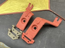 Original GPW Headlamp Bracket Set, With NOS hinges Ford Willys MB Jeep