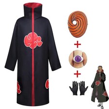 Naruto Kakashi Sasuke Itachi Pain Akatsuki Cloak Hokage Anime Cosplay Costume