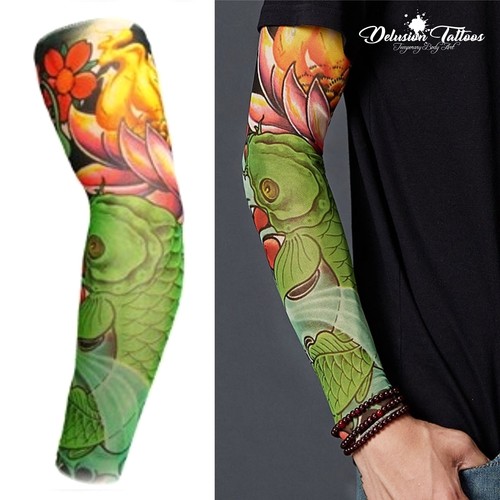 Tattoo sleeve nylon temporary - tattoo,