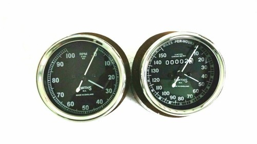 Smiths 150 mph speedometer - mph,