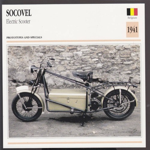 1941 socovel electric scooter - 1941,