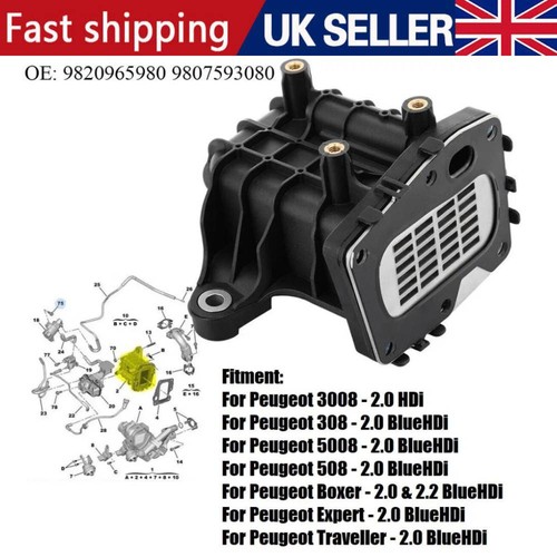 Egr valve for - citroen, peugeot