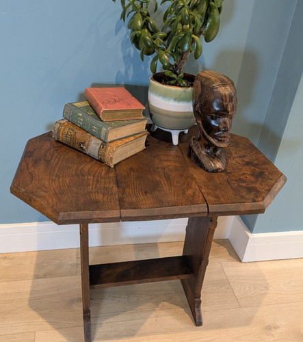 Antique folding side - antique, table