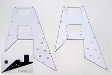 Pickguard for Gibson Flying V models: '58; '67, '70s RI, Medallion, many colours