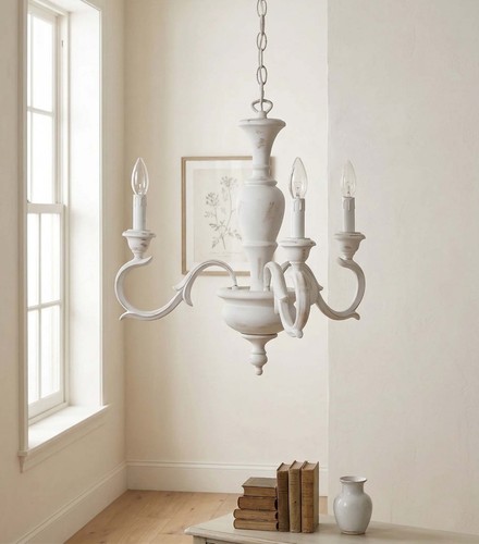 Classic white wooden shabby - white,