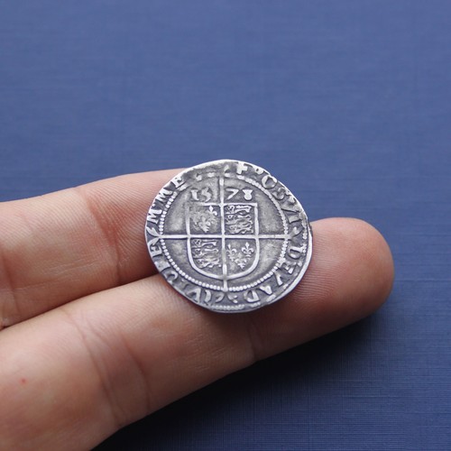 Hammered silver coin - silver,