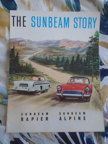 Sunbeam alpine rapier range - sunbeam,